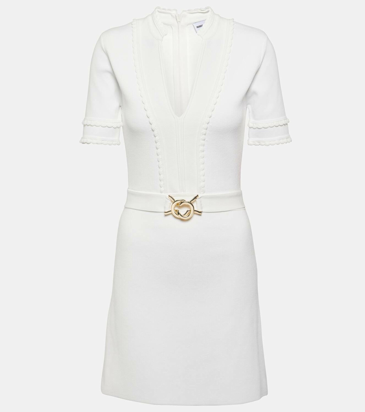 Rebecca Vallance Lela ribbed knit minidress Rebecca Vallance