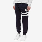 Moncler Men's Heritage Logo Sweat Pant in Navy