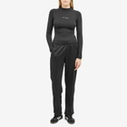 Daily Paper Women's Long Sleeve Esosa T-Shirt in Black