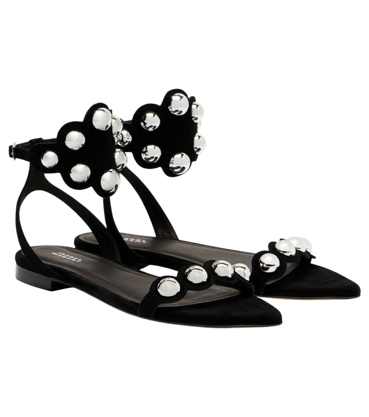 Isabel Marant Lennyo studded suede sandals Isabel Marant