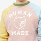 Human Made Men's Crazy Sweat in Pink