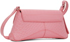 Balenciaga Pink Small XX Flap Shoulder Bag