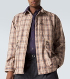 Comme des Garçons Homme Checked cotton-blend jacket