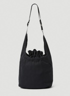 Arcs - Sharp Shoulder Bag in Black