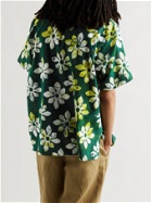 Post-Imperial - Camp-Collar Printed Shirt - Green