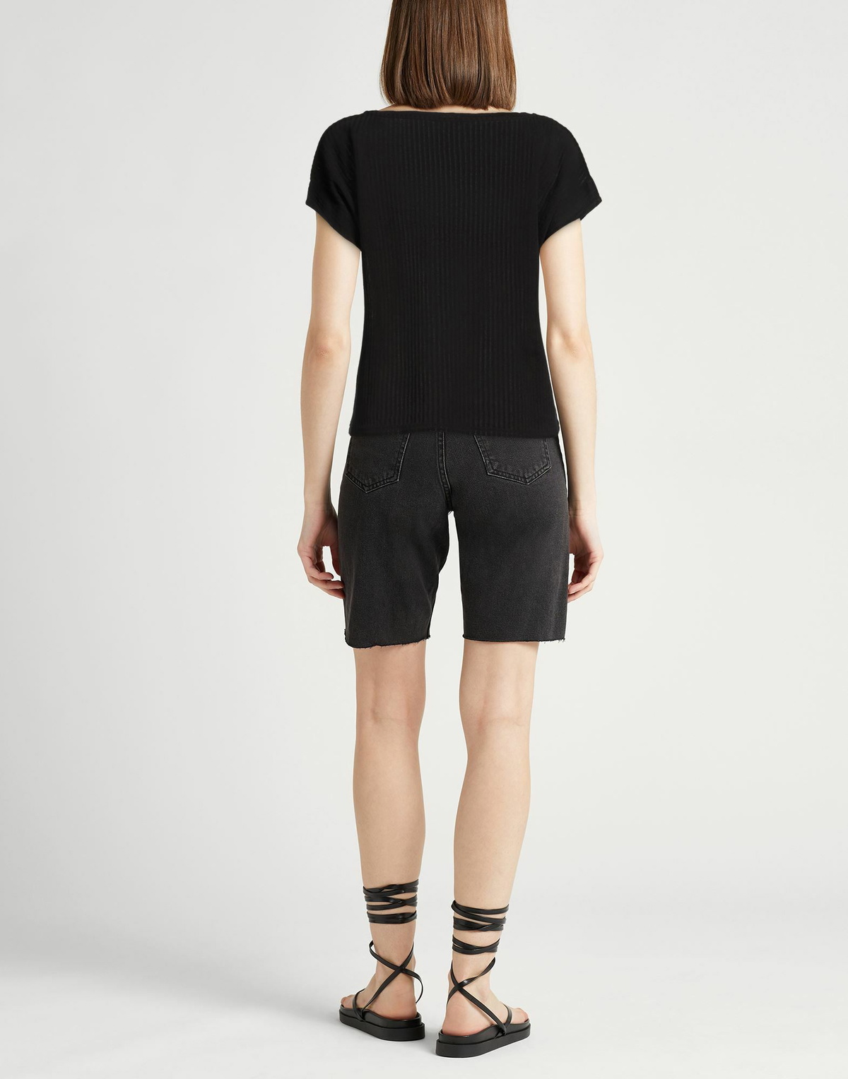 Crossley Womens T-shirt in Black