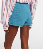 Staud Samara cotton shorts