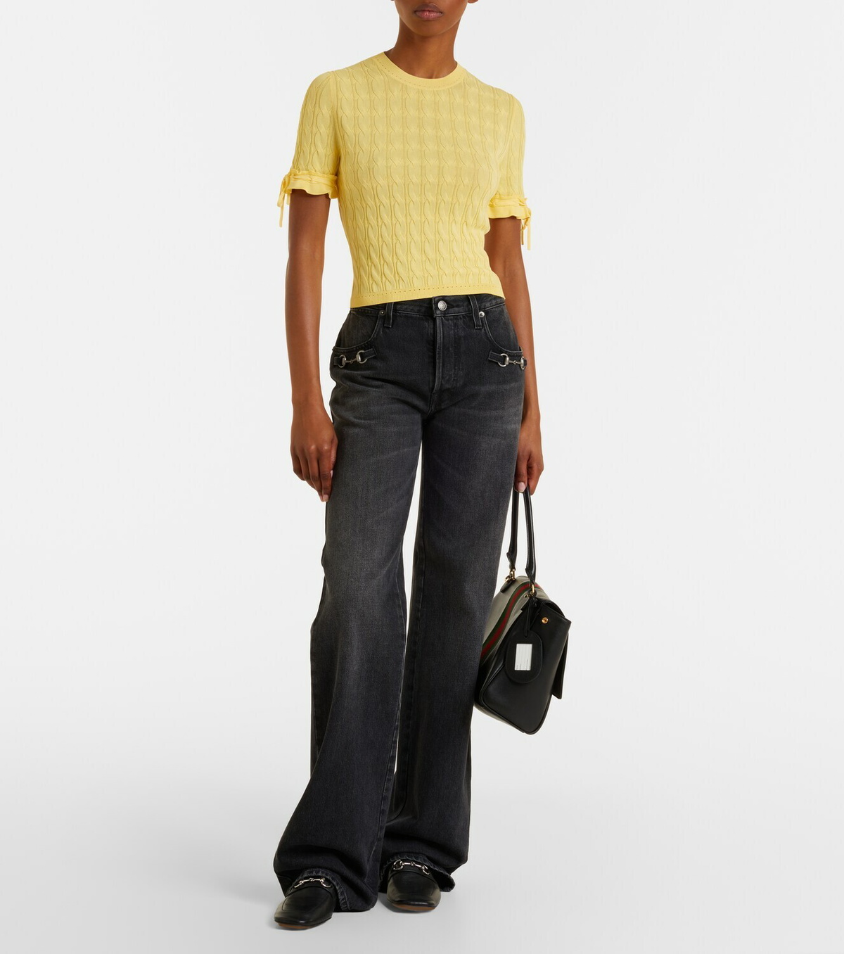 Gucci Cable-knit sweater
