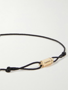 Le Gramme - 3g Cord and Gold Bracelet