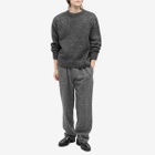 Dries Van Noten Men's Morane Marl Crew Knit in Grey