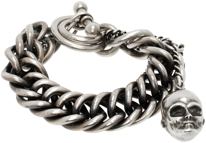 Ann Demeulemeester Black Leather Yucatan Bracelet Ann