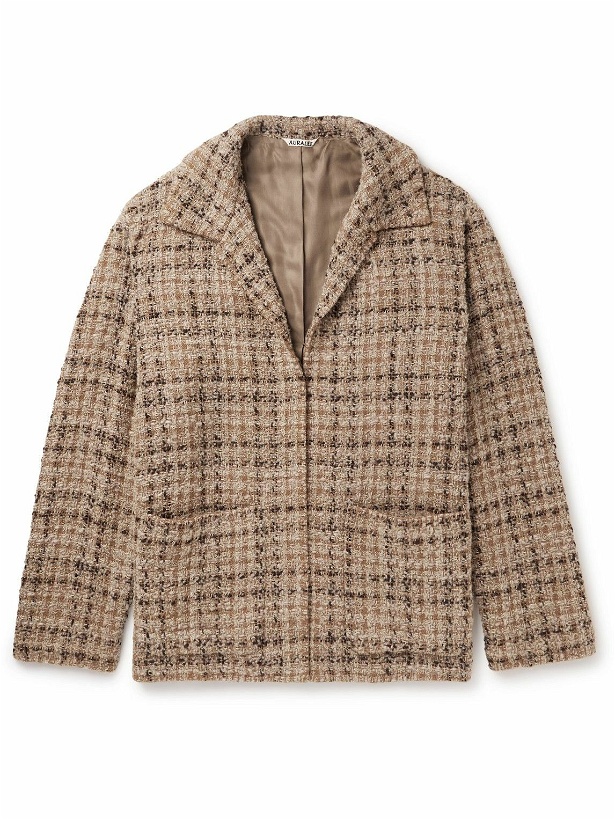 Photo: Auralee - Homespun Wool-Blend Tweed Coat - Neutrals