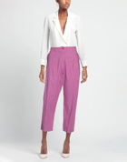 Manila Grace Womens Pants Mauve