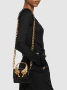 ROBERTO CAVALLI Small Roar Croc Embossed Bag