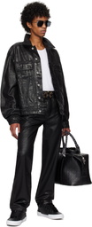 AMIRI Black Three Star Belt