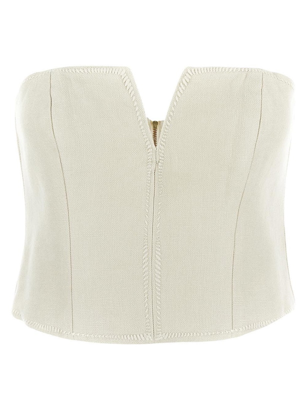 Photo: Zimmermann Zipped Bustier