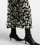 Proenza Schouler White Label Runa printed twill midi skirt