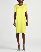 Manila Grace Womens Midi dress Lime in Green