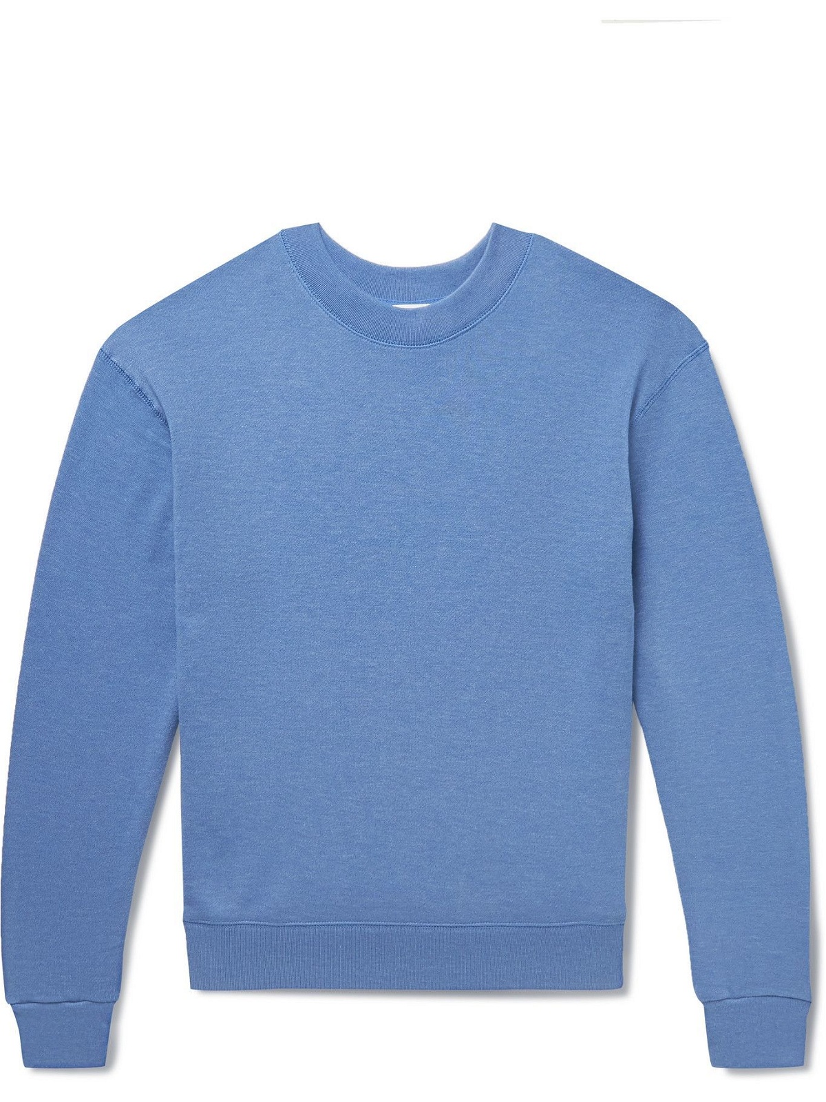 Entireworld - Cotton-Blend Jersey Sweatshirt - Blue Entireworld