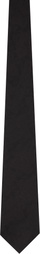 Comme des Garçons Homme Deux Black Paisley Silk Tie
