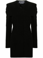 Jacquemus Black La Robe Cubo Blazer Dress