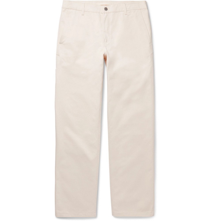 Photo: Norse Projects - Josef Organic Cotton-Twill Trousers - Ecru