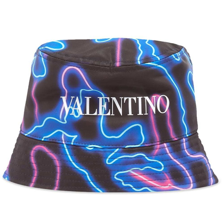 Photo: Valentino Neon Camo Bucket Hat
