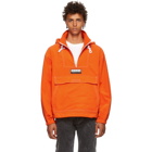 Alexander Wang Orange Baby Corduroy Anorak Jacket