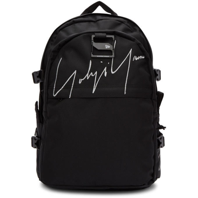 Photo: Yohji Yamamoto Black Logo Carrier Backpack