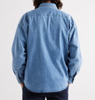 NN07 - Deon Western Denim Shirt - Blue