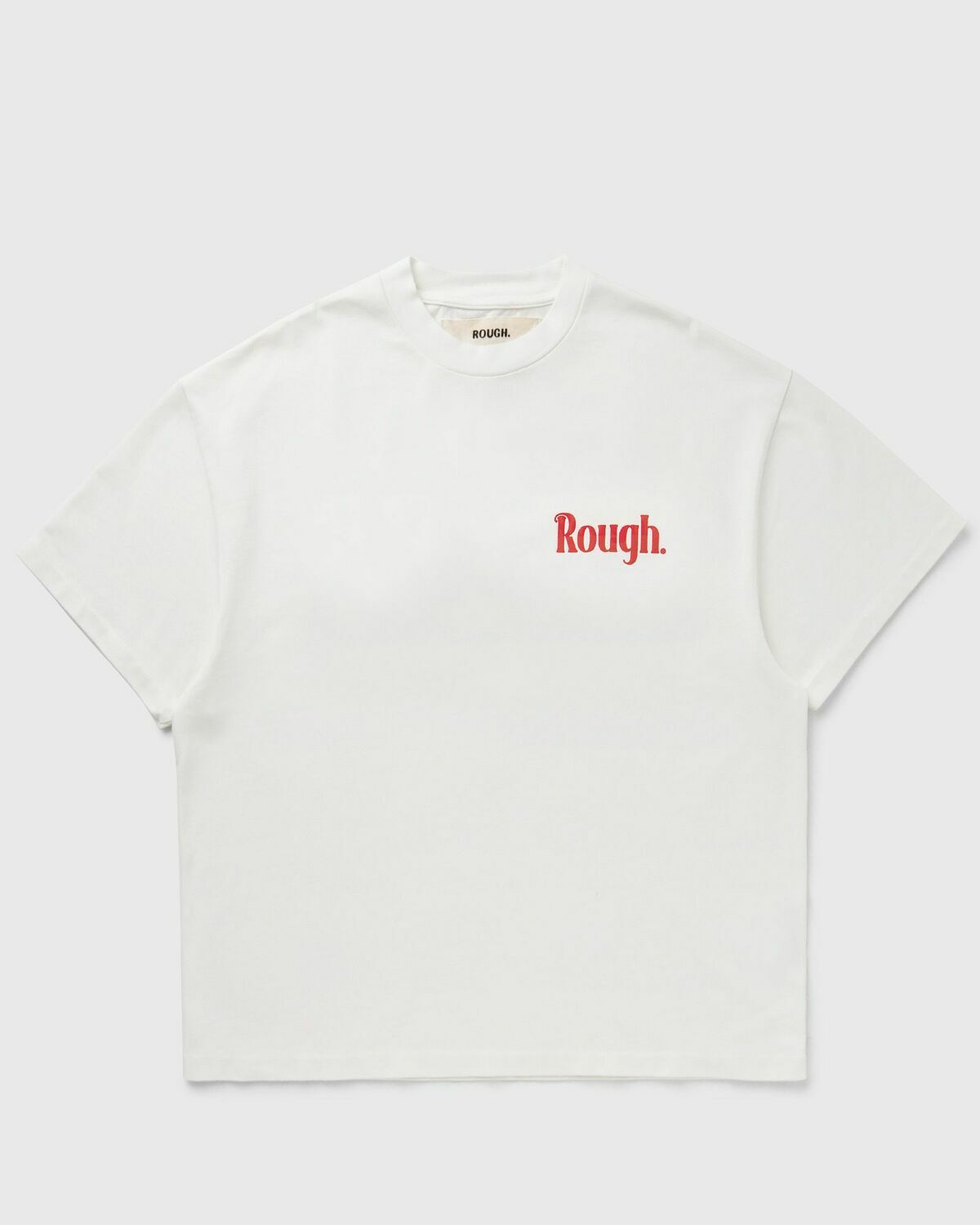 Rough. MONO TEE Beige Mens Shortsleefe