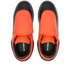 Raf Simons Men's Antei Oversized Sneakers in Tangerine/Black