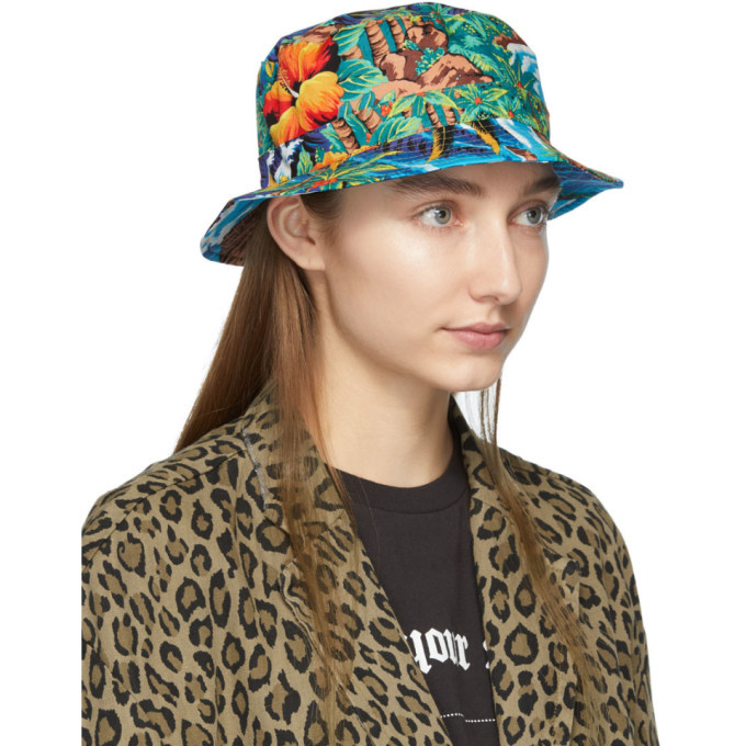 R13 Blue Wave Island Bucket Hat R13