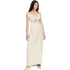Vivienne Westwood Beige Iwona Corset Maxi Dress