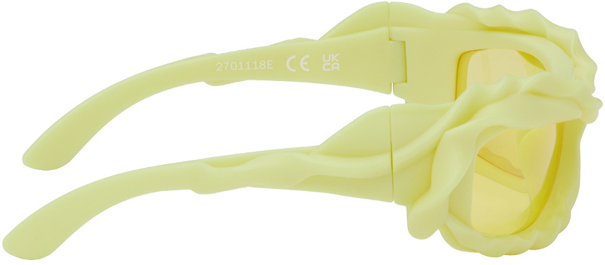 Ottolinger Yellow Twisted Sunglasses