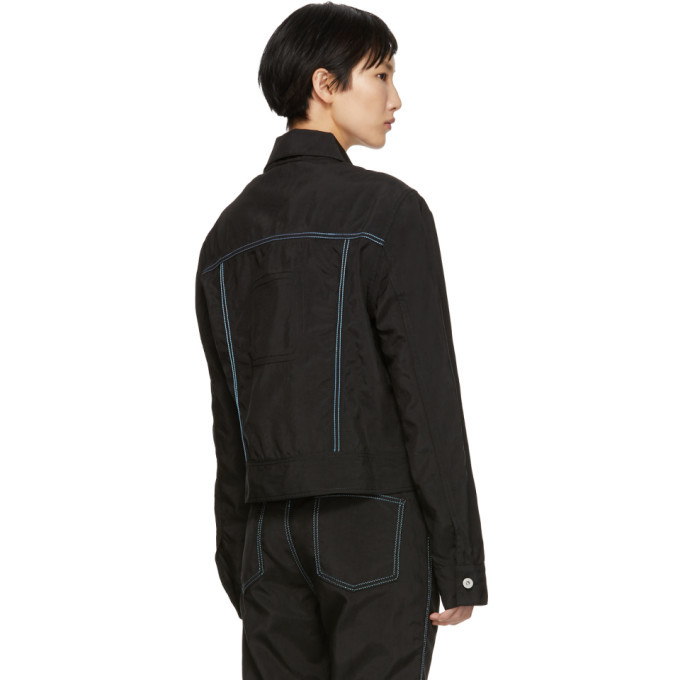 Kanghyuk Black Nylon Airbag Jacket