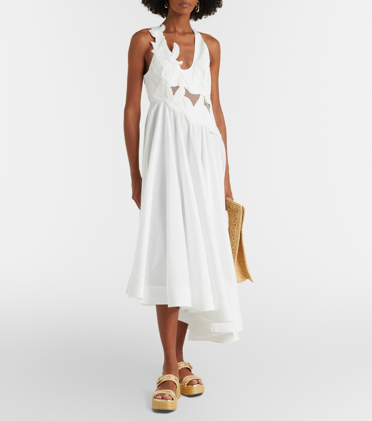 Roger Vivier Summer Strass platform espadrille sandals
