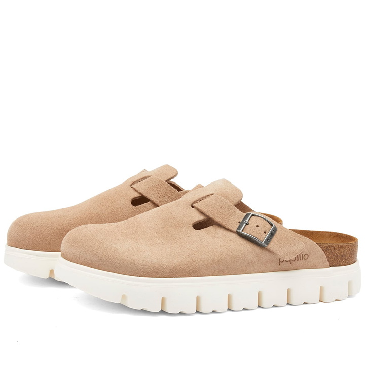 Photo: Birkenstock Women's Boston Chunky Clog - Warm Sand