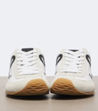 Loewe Ballet Runner 2.0 suede-trimmed sneakers