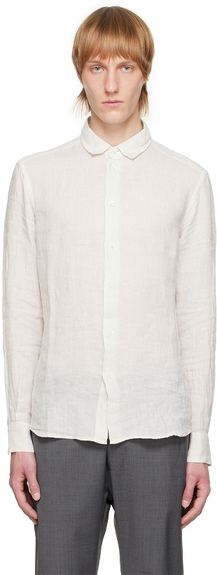 Photo: Barena Off-White Button Shirt