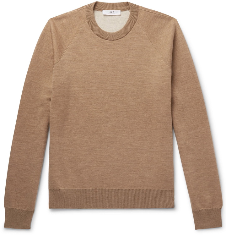 Photo: Mr P. - Knitted Sweater - Brown