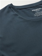 ORGANIC BASICS - Silver Tech Active Recycled Jersey T-Shirt - Blue