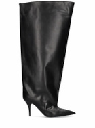 BALENCIAGA - 90mm Waders Leather Boots