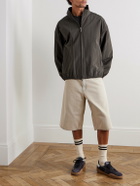 AGOLDE - Marshall Crinkled-Shell Bomber Jacket - Black