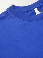 The North Face - Colour Block Logo-Detailed Cotton-Jersey T-Shirt - Blue