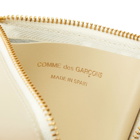 Comme des Garçons SA3100 Classic Wallet in White