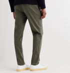 Altea - Dumbo Slim-Fit Tapered Cotton-Blend Twill Trousers - Green