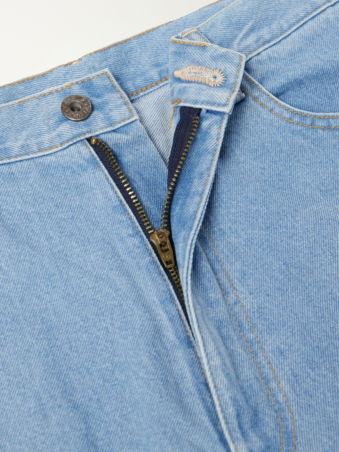 KAPITAL - Club Wide-Leg Jeans - Blue