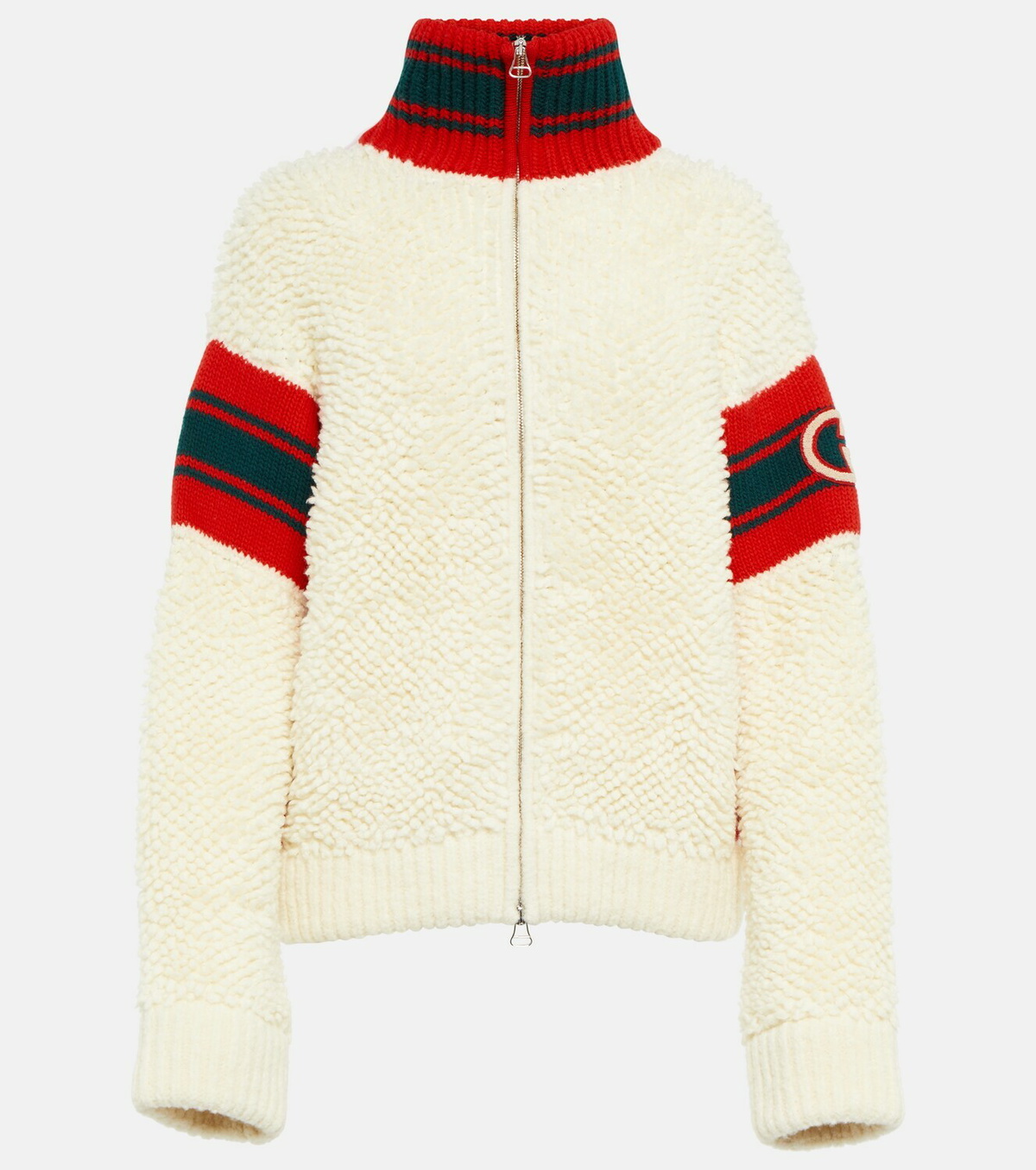 ジャケット・アウター Gucci GG wool bomber jacket Gucci Wool Bomber Jacket | Black | FARFETCH