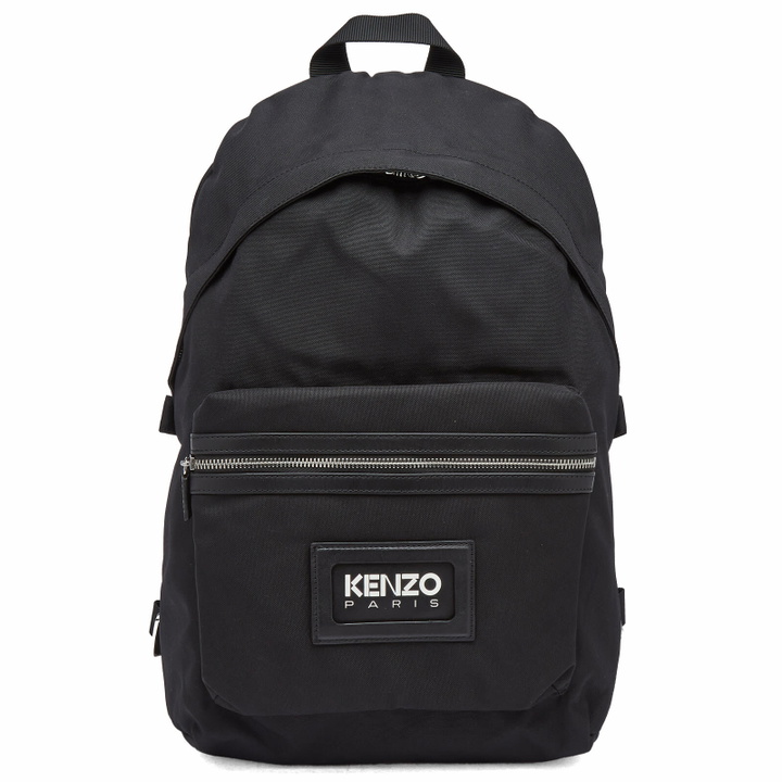 Photo: Kenzo Men's Logo Nylon Backpack in Black 